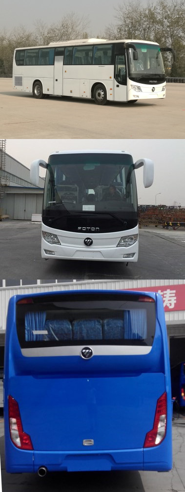 福田BJ6113PHEVCA-2插电式混合动力城市客车公告图片