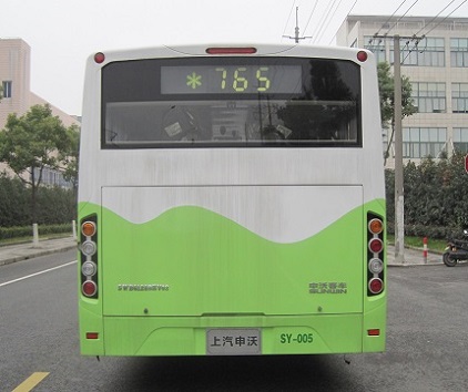 申沃SWB6128BEV02纯电动城市客车公告图片