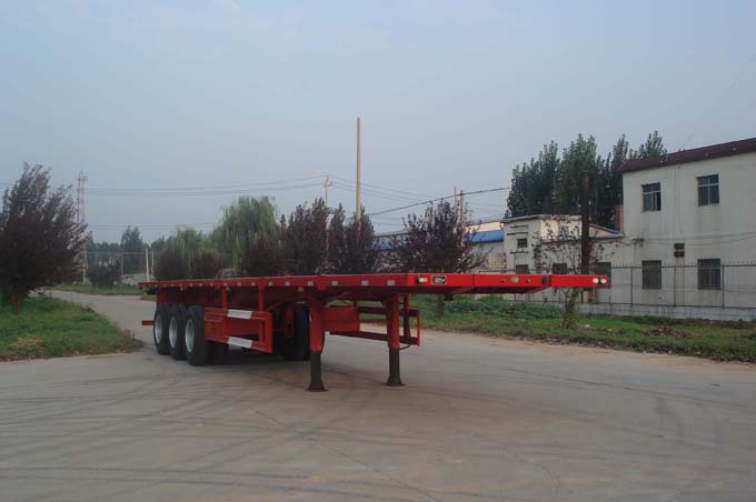 鲁驰13米35吨3轴平板运输半挂车(LC9400TPB)