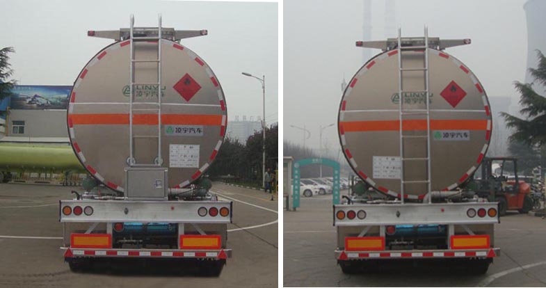 凌宇CLY9408GRY易燃液体罐式运输半挂车公告图片