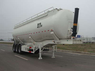 凌宇13米32.7吨3轴铝合金中密度粉粒物料运输半挂车(CLY9405GFLC)