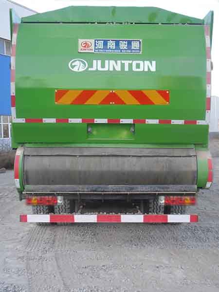 骏通牌JF5256ZGH自卸式固体物料回收车公告图片