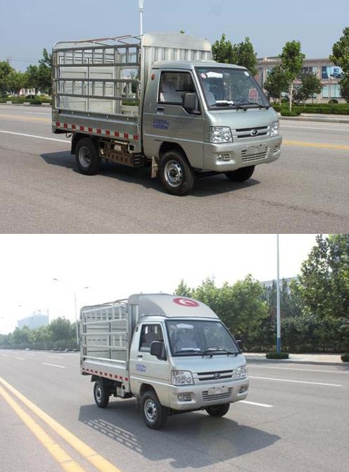 福田牌BJ5030CCY-D3仓栅式运输车公告图片