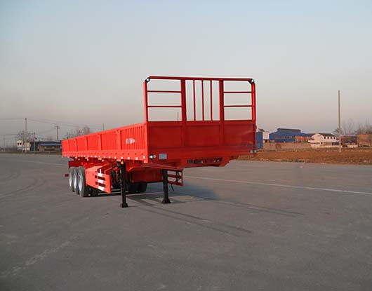 红荷北斗13米30.7吨3轴自卸半挂车(SHB9380Z)