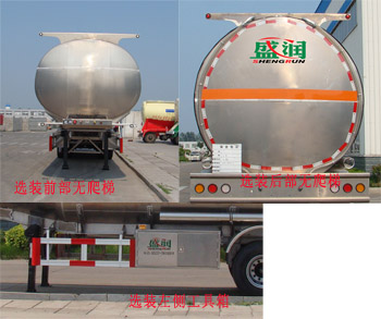 盛润SKW9405GYSL铝合金液态食品运输半挂车公告图片