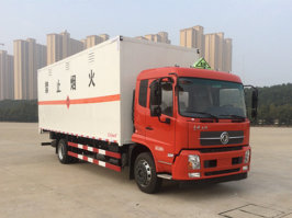 易燃气体厢式运输车