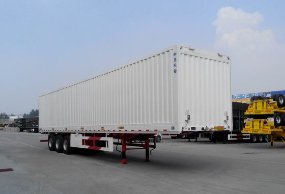 13.8米31.5吨3轴翼开启厢式半挂车(CSQ9402XYK)