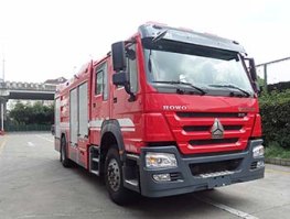 银河牌BX5200GXFSG80/HW5水罐消防车