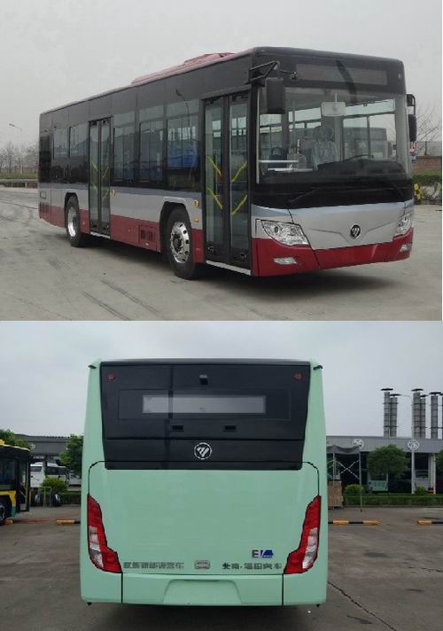 福田BJ6105EVCA-19纯电动城市客车公告图片