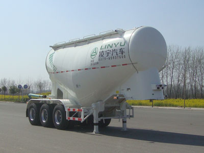 凌宇8.5米33.6吨3轴中密度粉粒物料运输半挂车(CLY9401GFL2)