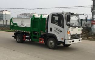 大力牌DLQ5080ZDJW5压缩式对接垃圾车