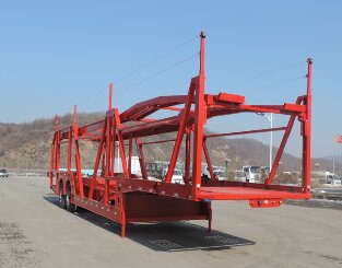 鑫华驰13.8米12.7吨2轴车辆运输半挂车(THD9200TCL)