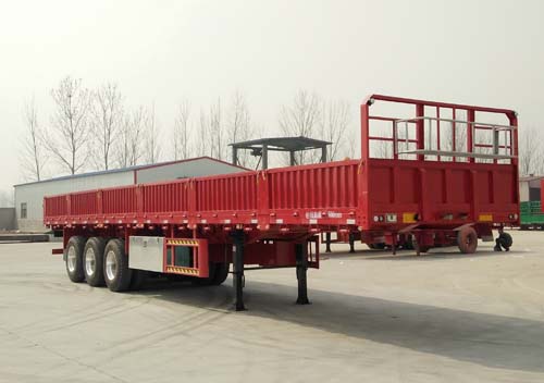 13米34吨3轴栏板半挂车(HJM9400)