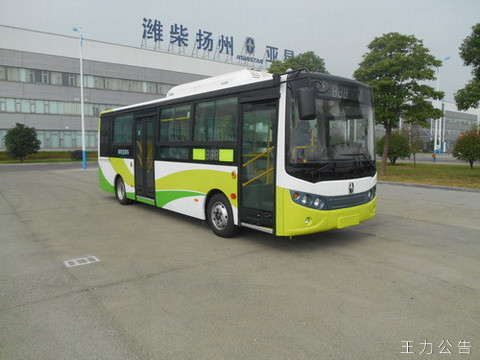 亚星8.1米10-31座纯电动城市客车(JS6818GHBEV11)
