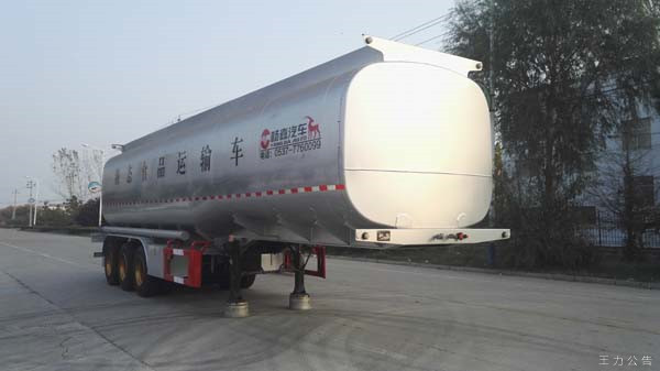 11.7米30吨3轴液态食品运输半挂车(LHL9401GYS)