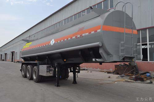 旗林9.8米33吨3轴毒性和感染性物品罐式运输半挂车(QLG9401GDG)