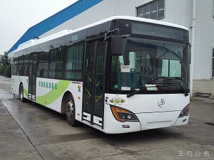 常隆12米10-33座纯电动城市客车(YS6121GBEVA)