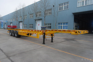 明航14米35.5吨3轴集装箱运输半挂车(ZPS9403TJZ)