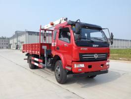 卫特牌WTZ5123JSQ随车起重运输车