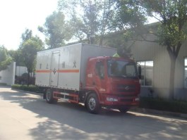 腐蚀性物品厢式运输车