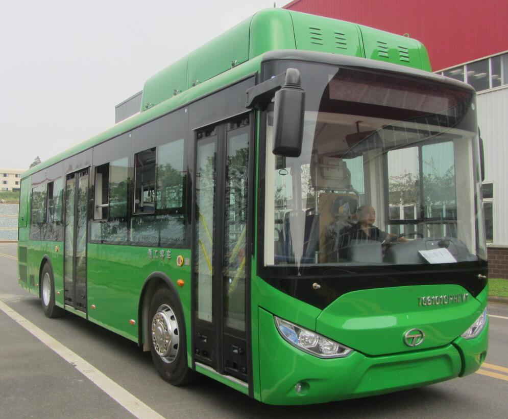 通工10.5米10-35座混合动力城市客车(TG6101CPHEV1)