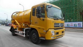 山花牌JHA5120GXWDFA5吸污车