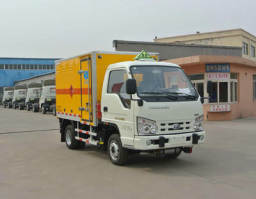 希尔牌ZZT5030XRQ-4易燃气体厢式运输车