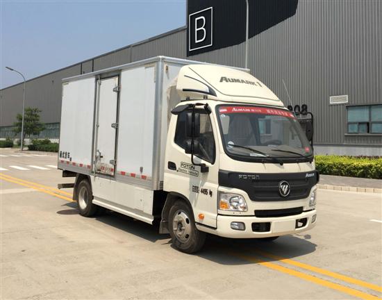 福田牌BJ5049XXYEV5纯电动厢式运输车