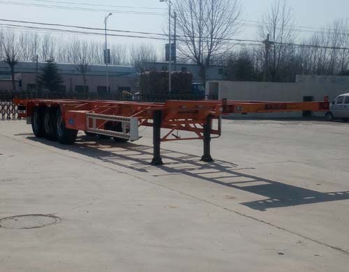荣昊14米35.7吨3轴集装箱运输半挂车(SWG9403TJZE)