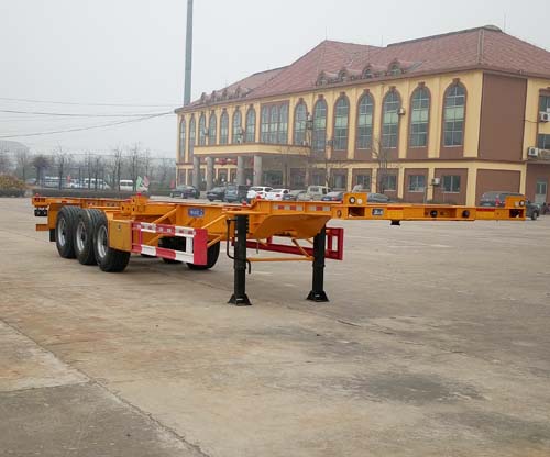 荣昊12.5米35.5吨3轴集装箱运输半挂车(SWG9401TJZE)