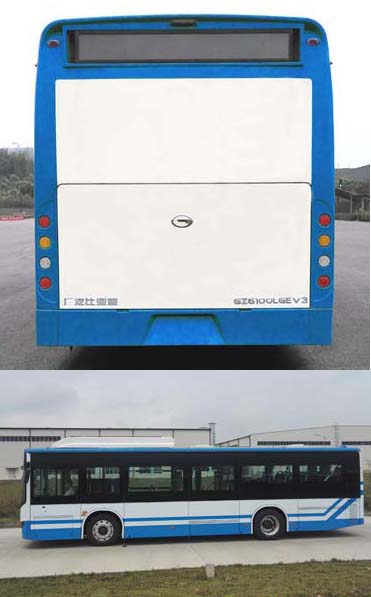 广汽GZ6100LGEV3纯电动城市客车公告图片