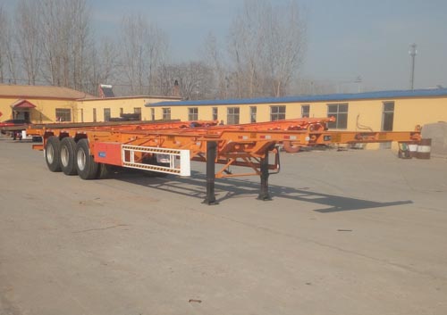 荣昊14米35.3吨3轴集装箱运输半挂车(SWG9402TJZE)