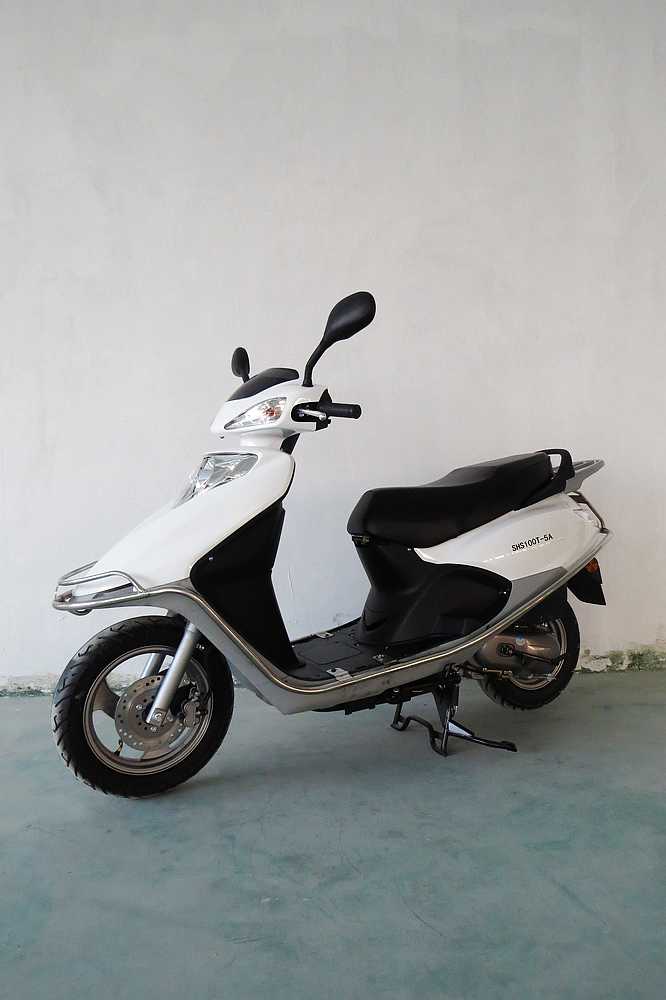 SHS100T-5A 圣火神97CC汽油前盘式后鼓式两轮摩托车图片