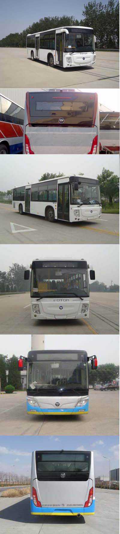 福田BJ6105C6BCB城市客车公告图片