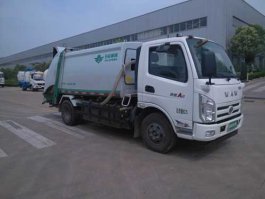 纯电动压缩式垃圾车