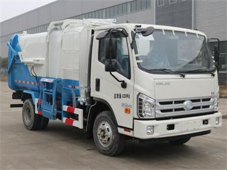 新飞工牌HFL5080ZZZ自装卸式垃圾车公告图片