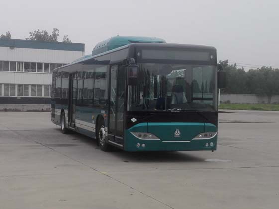 黄河12米10-35座插电式混合动力城市客车(JK6126GPHEVN5Q2)