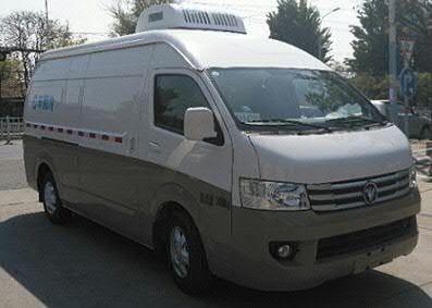 福田牌BJ5049XLC-V1冷藏車公告圖片