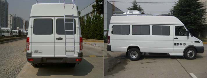 依維柯牌NJ5045XYBFA運兵車公告圖片