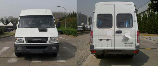 依維柯牌NJ5045XYBFA運兵車公告圖片