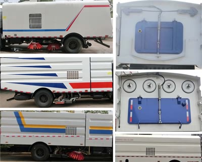 江特牌JDF5080TXSE5洗掃車公告圖片