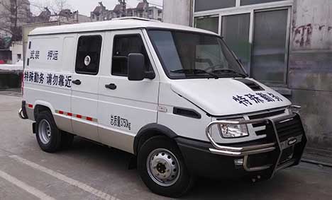 暢達(dá)牌NJ5049XYC51運鈔車公告圖片
