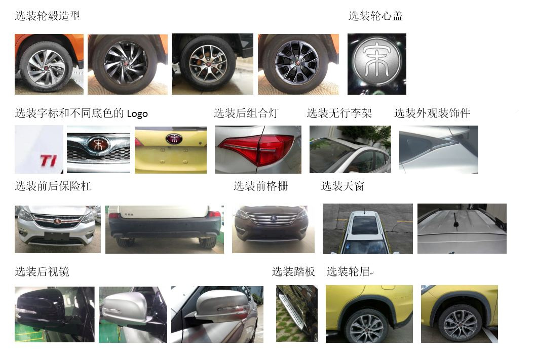 比亚迪牌BYD6460ST1多用途乘用车公告图片