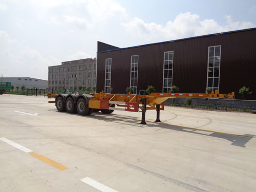 12.5米32吨3轴集装箱运输半挂车(JJN9380TJZE)