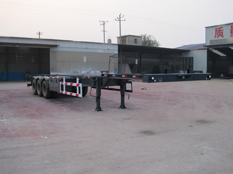 14米35吨3轴集装箱运输半挂车(MJZ9401TJZG)