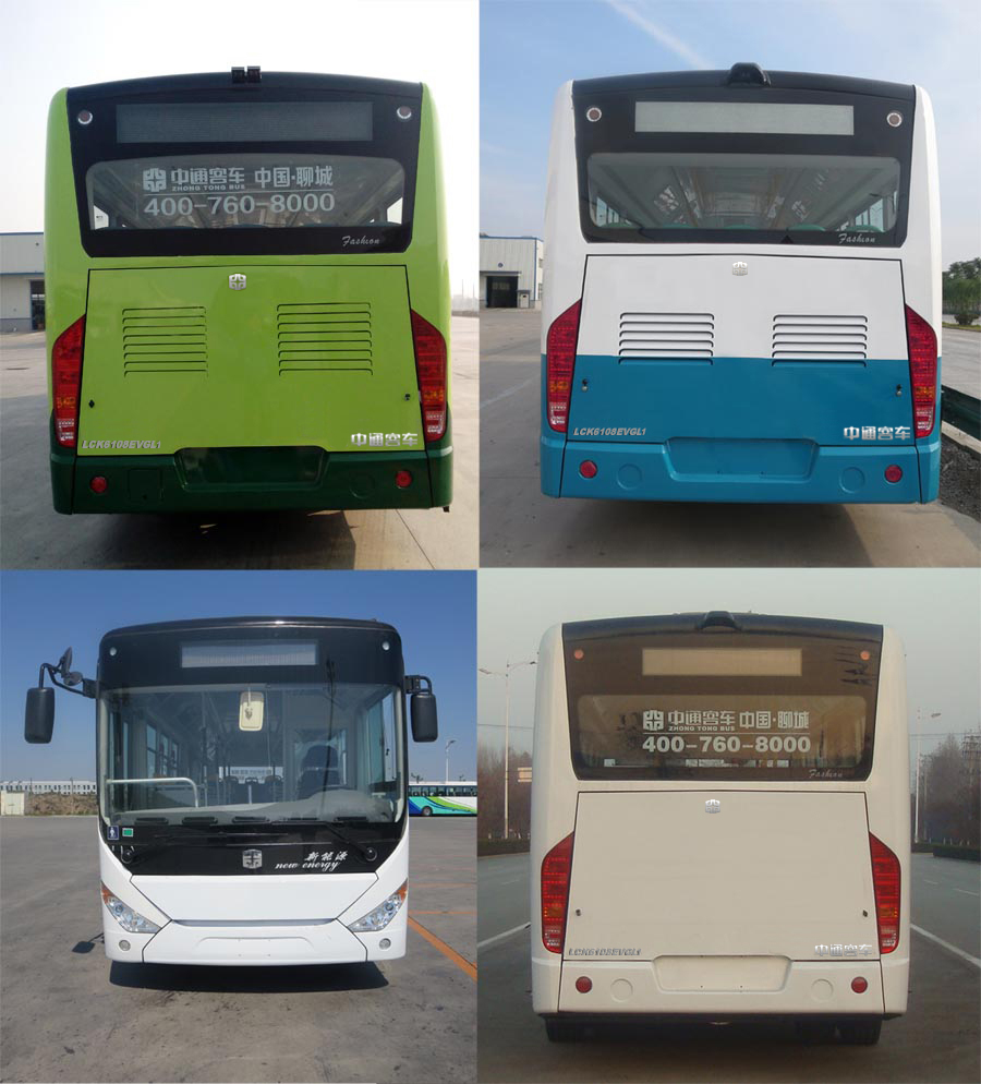 中通10.5米18-35座纯电动城市客车(lck6108evgl1)