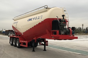 10.1米31.6吨3轴中密度粉粒物料运输半挂车(ZJV9401GFLJM)
