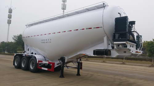 10米31.9吨3轴中密度粉粒物料运输半挂车(LFS9409GFL40)