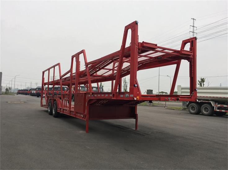 重特牌13.8米13吨2轴乘用车辆运输半挂车(QYZ9200TCC)