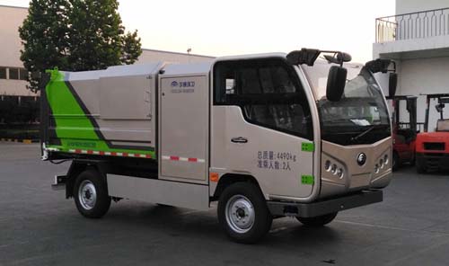 宇通牌YTZ5040ZLJZ0BEV纯电动自卸式垃圾车公告图片